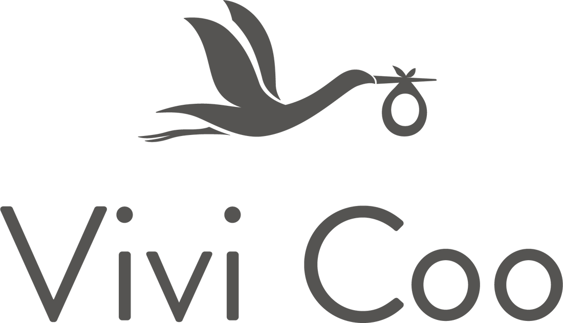 Vivi Coo logo with Stork  