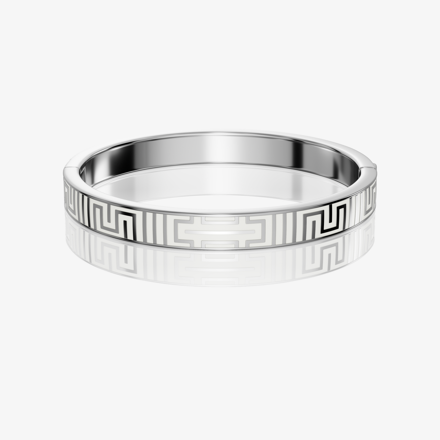 Motherhood Vivi Coo Tapuat bracelet with geometric design in sterling silver
