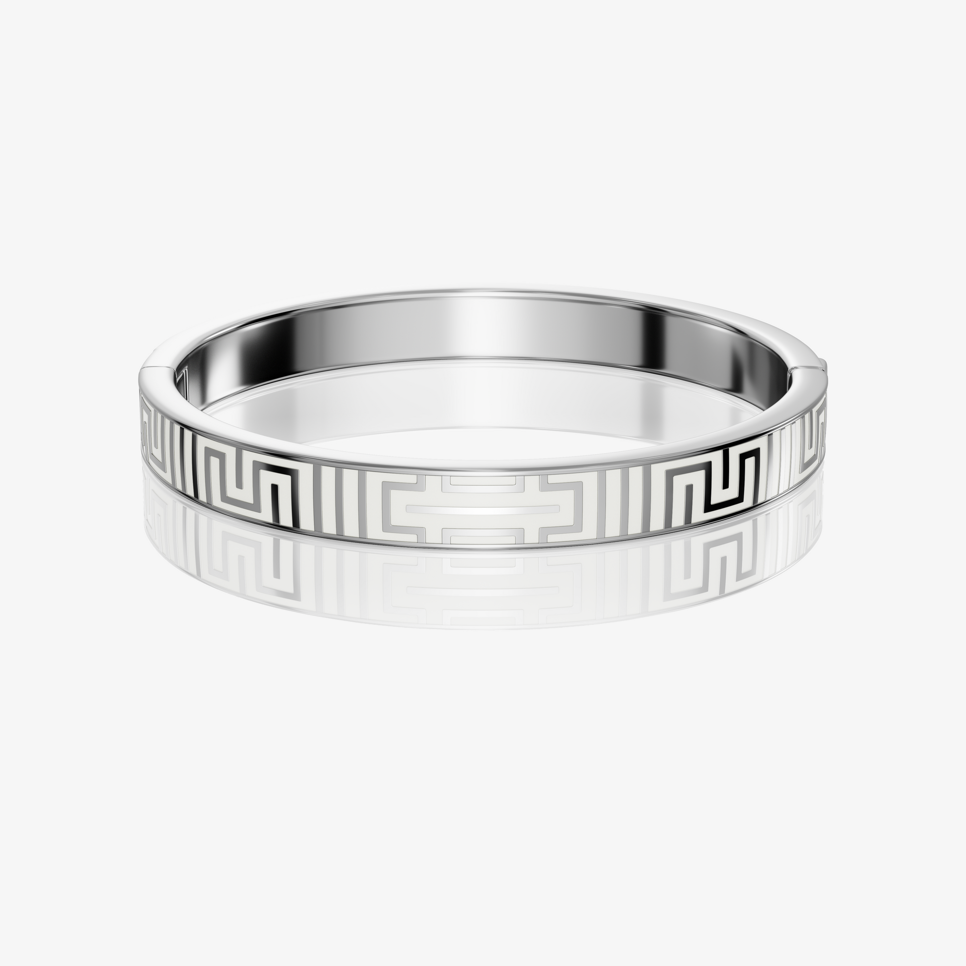 Motherhood Vivi Coo Tapuat bracelet with geometric design in sterling silver
